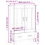 Mahender 69.5cm Sideboard-1271445582