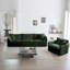 Ensemble de canapé en chenille à assise profonde, canapé moderne pour le salon et le bureau-275697383