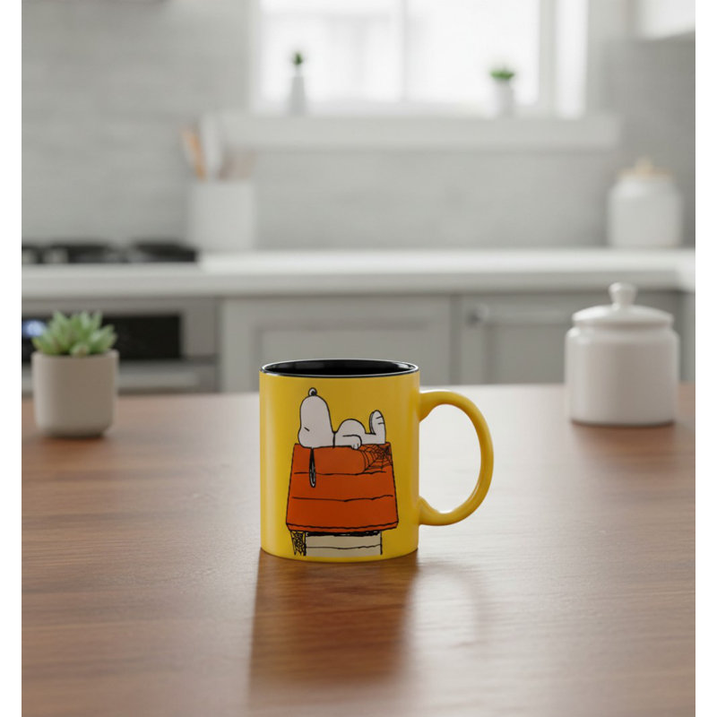 Tasse en céramique 20 oz en forme d'arachide Snoopy