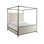 Cascade Upholstered Canopy Bed