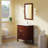 Karthic 30'' Single Bathroom Vanity with Ceramic Top