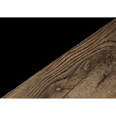 Meuble télé 72 po, meuble de rangement en stratifié brun et noir, pieds en bois, design contemporain pour la chambre à coucher et le salon
