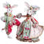 Spring 2 Piece Mr. and Mrs. Peter Cottontail Figurines & Collectibles Set