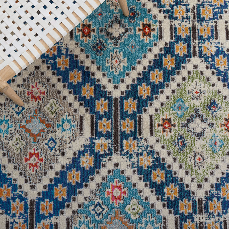 Emercyn Performance Southwestern Rug, Rectangle 9' x 12'