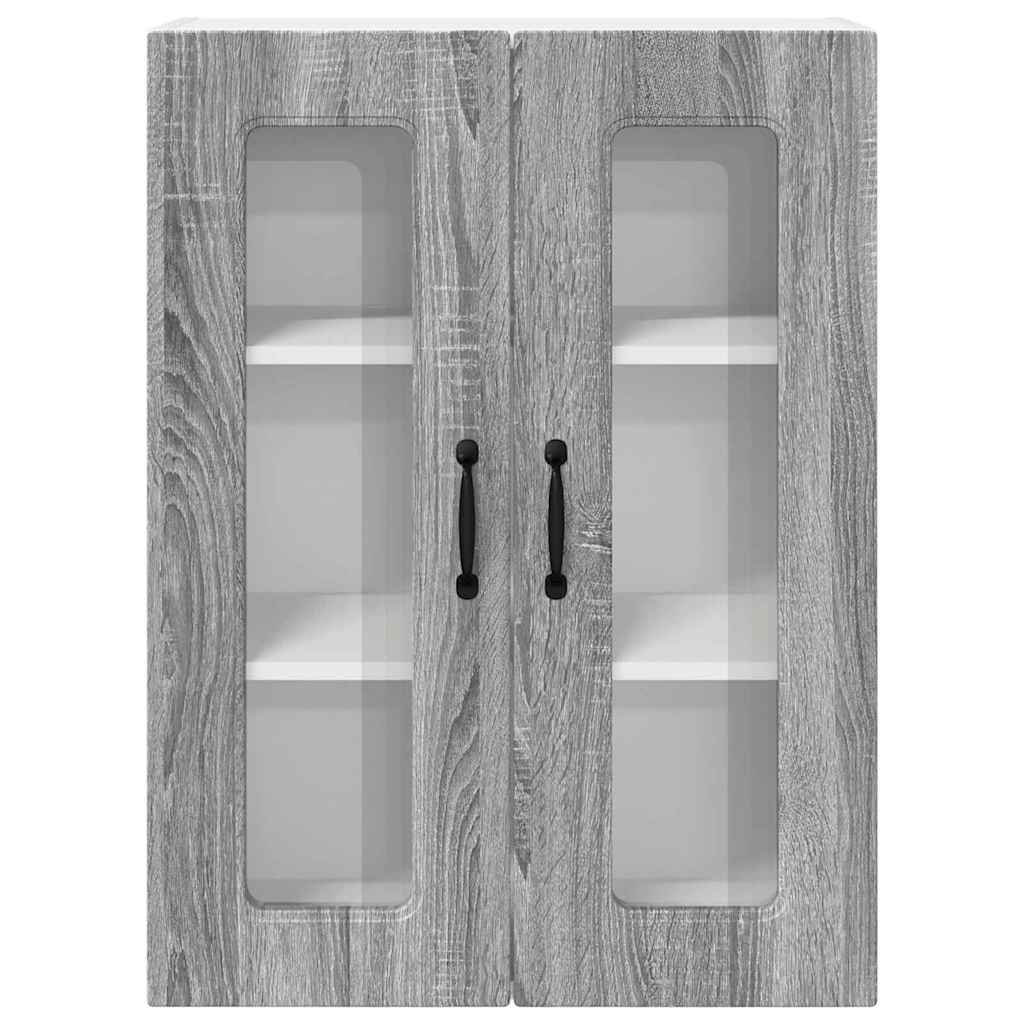 Vidaxl Kitchen Wall Cabinet Sonoma Oak 60 X 31 X 80 Cm Engineered Wood