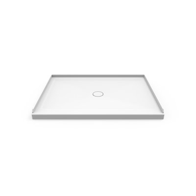 Center Drain 34" x 48" Shower Base