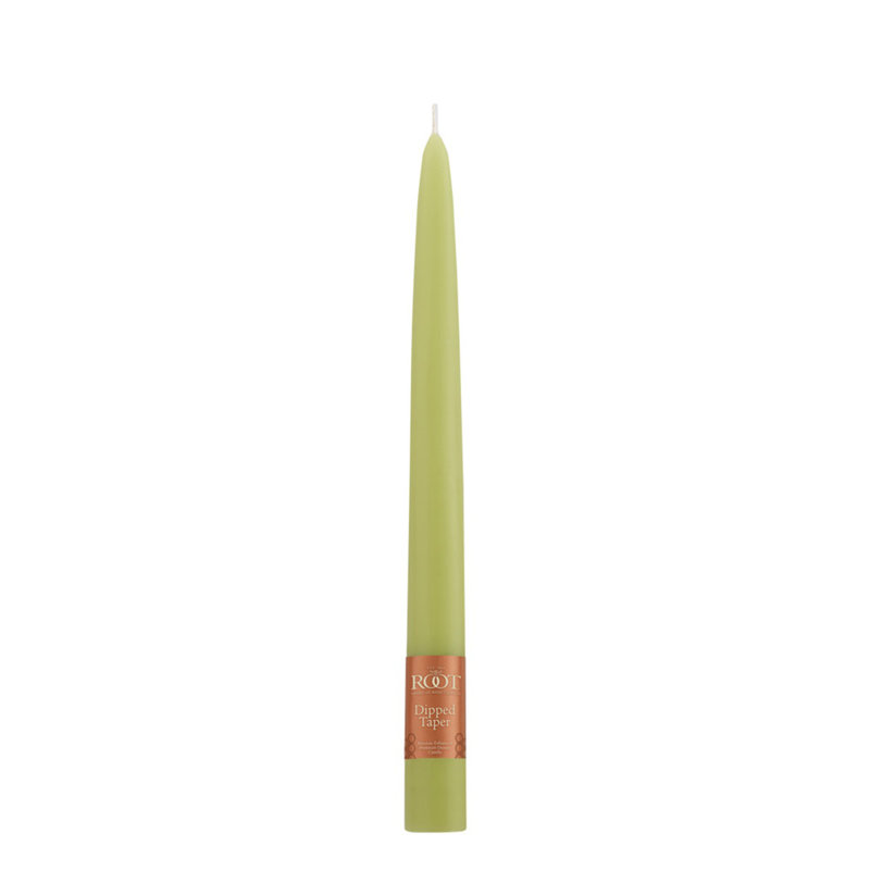 Unscented Taper Candle, Willow