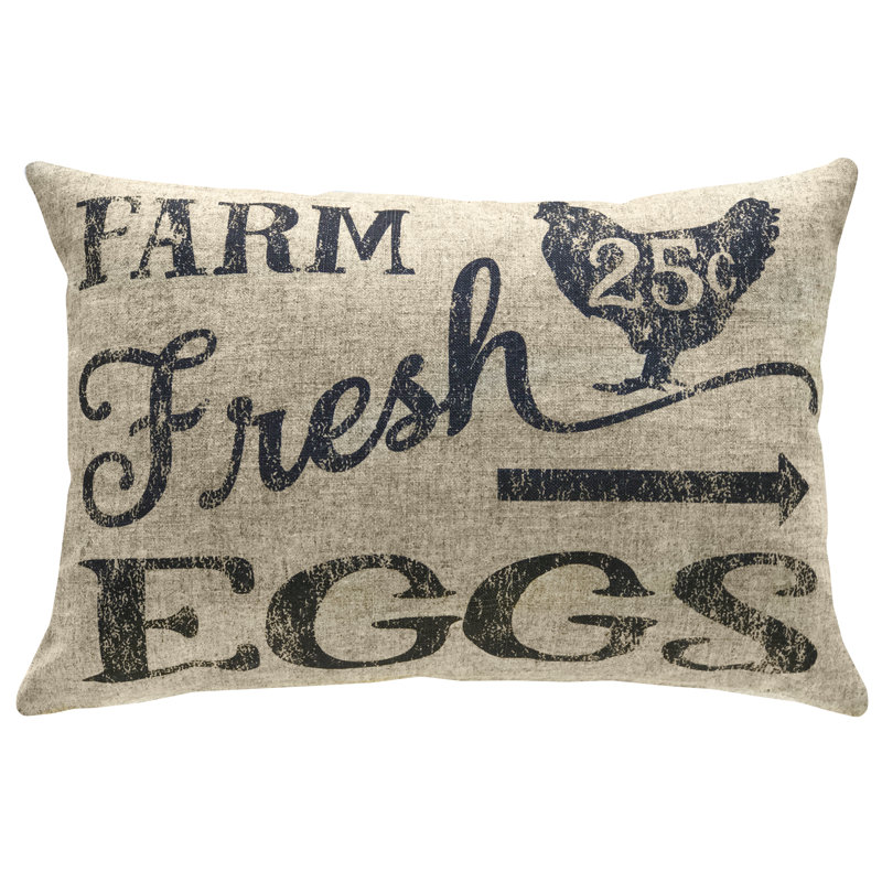 Linen Reversible Throw Pillow