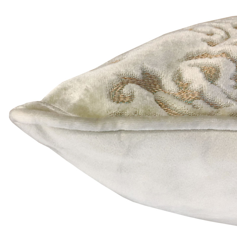 Square Pillow Cover & Insert, 23" x 23", Cream