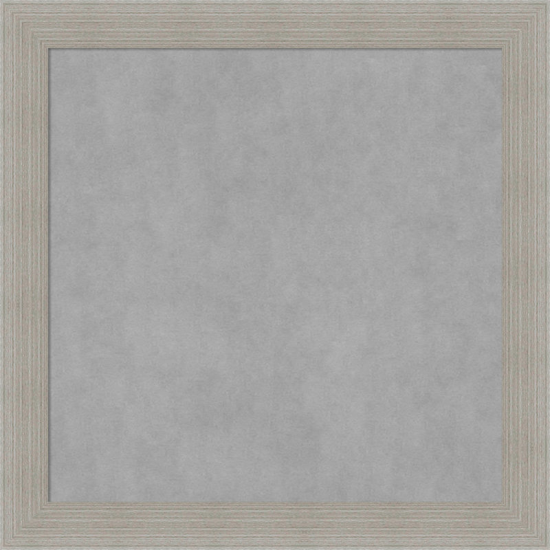 Tableau magnétique en métal Woodgrain, 14" H x 14" W