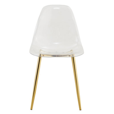 Chaise de salle à manger ergonomique élégante et confortable avec des pieds en métal, idéale pour divers environnements de salle à manger et une expérience culinaire améliorée.