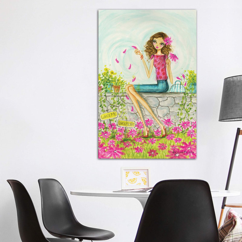 Printemps à Summerside # 4, art, H 60 po x l 40po x P 1,5 po, Toile tendue