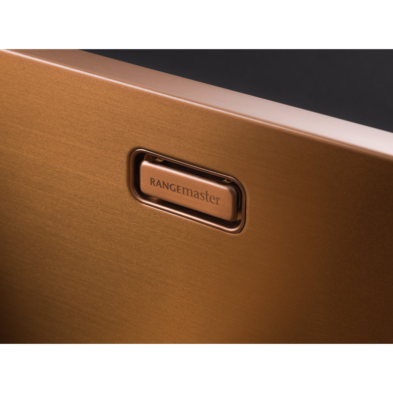 1.5 Bowl Undermount/Inset Kitchen Sink, Copper