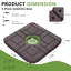 6.8kg Plastic Free Standing Umbrella Base-1181245599