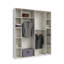 Bowning 4 Door Wardrobe in White, 178 cm
