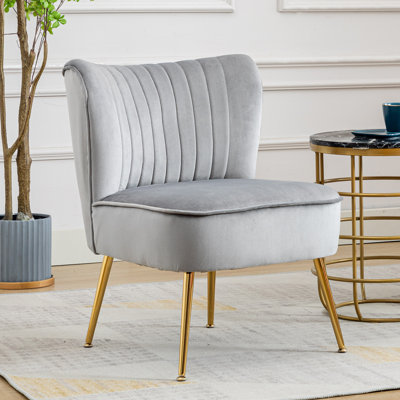 Allyna Velvet Accent Chair