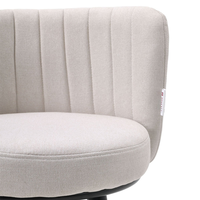 Bowne Upholstered Counter Stool with Metal Frame