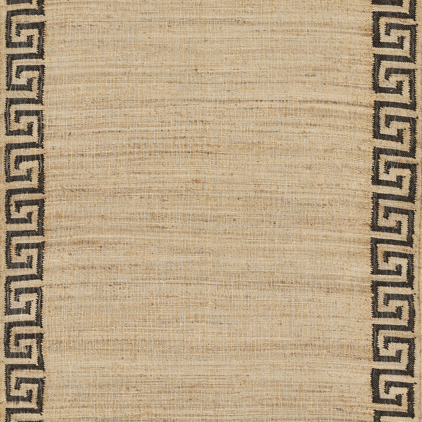 Orchard Brown Hand-Woven Geometric Jute Rug, Rectangle 3'6" x 5'6"