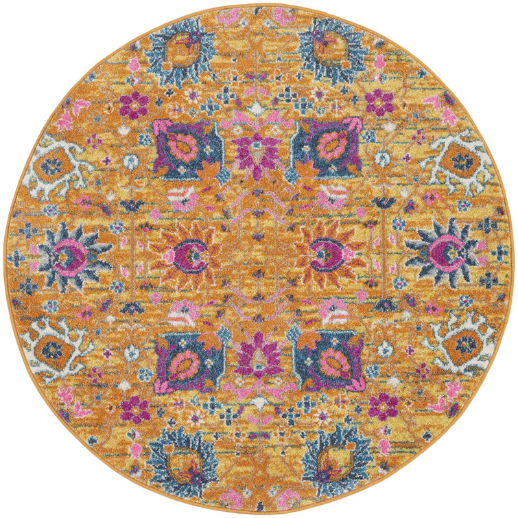 Justien Floral Area Rug