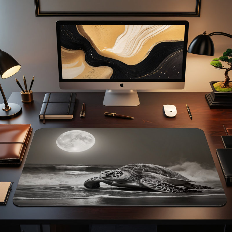 Polyester Desk Pad, 31.5x15.5