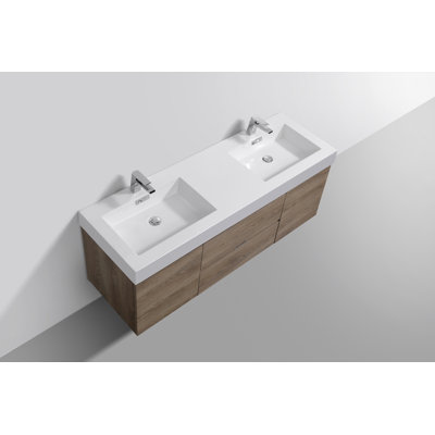 Ensemble de meuble-lavabo double 59 po Parsonage