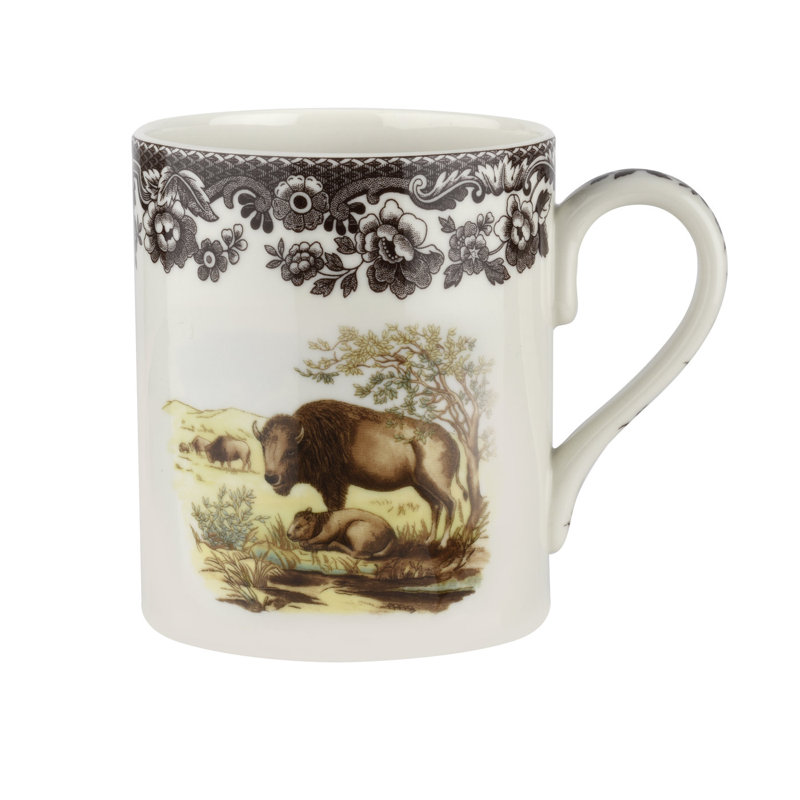 Grande tasse à café Spode Woodland