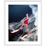 A Water Skis On The Sea Giclee Print by Getty Images
