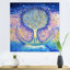Love Couple On The Moon - Décoration murale sur toile fantaisie