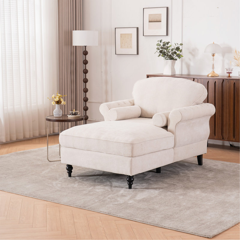 [Nouveau] Canapé d'intérieur surdimensionné pour chaise longue, Beige