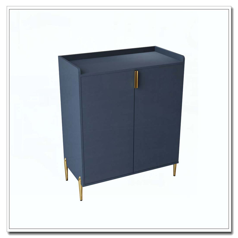 Armoire en bois 2 portes, Marine