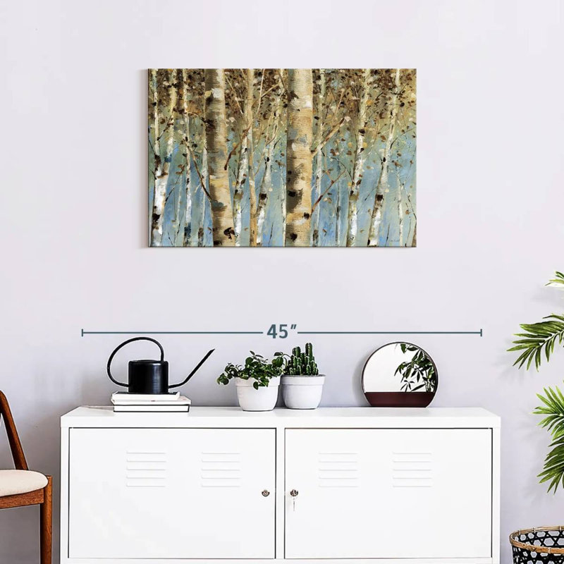 Harnek Birch White Forest I, 20" H x 30" W