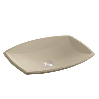 Lavabo de salle de bain sous-comptoir en céramique avec trop-plein Kelston®