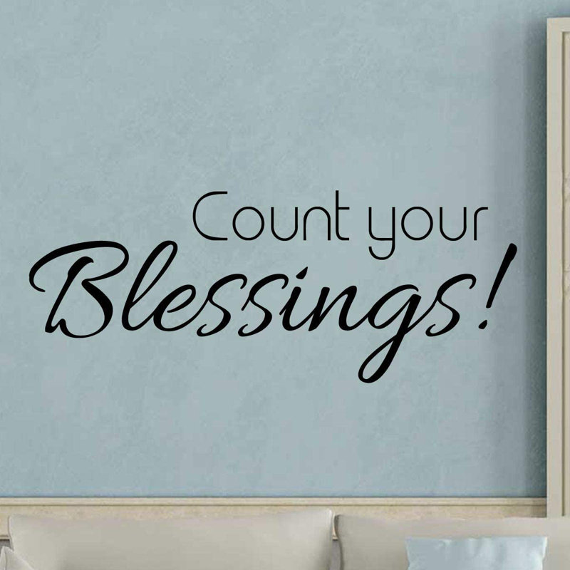 Text & Numbers Non-Wall Damaging Wall Decal, 9" H x 22" W x 0.4" D