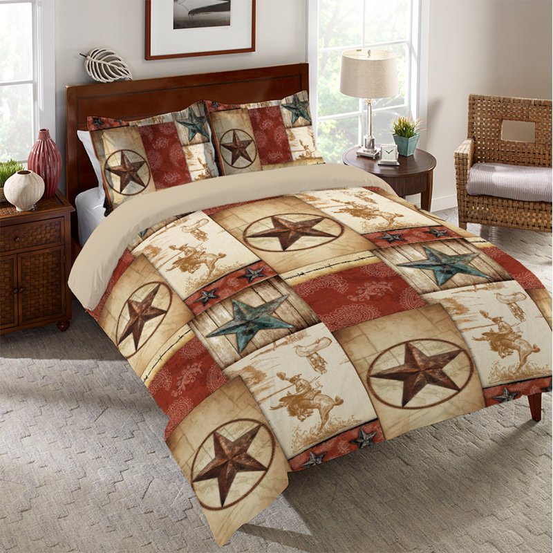 Rodeo Rustic Patchwork Comforter, King