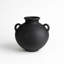 Vase Montana en terre cuite noire-121946740