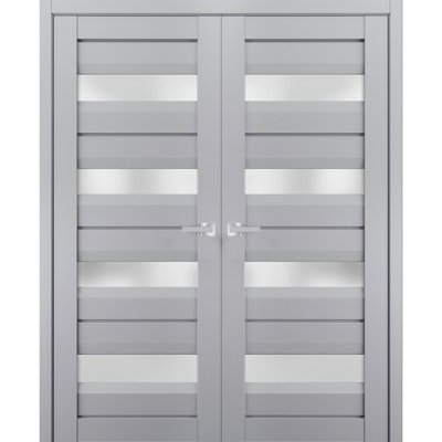 Portes françaises en bois givré Veregio
