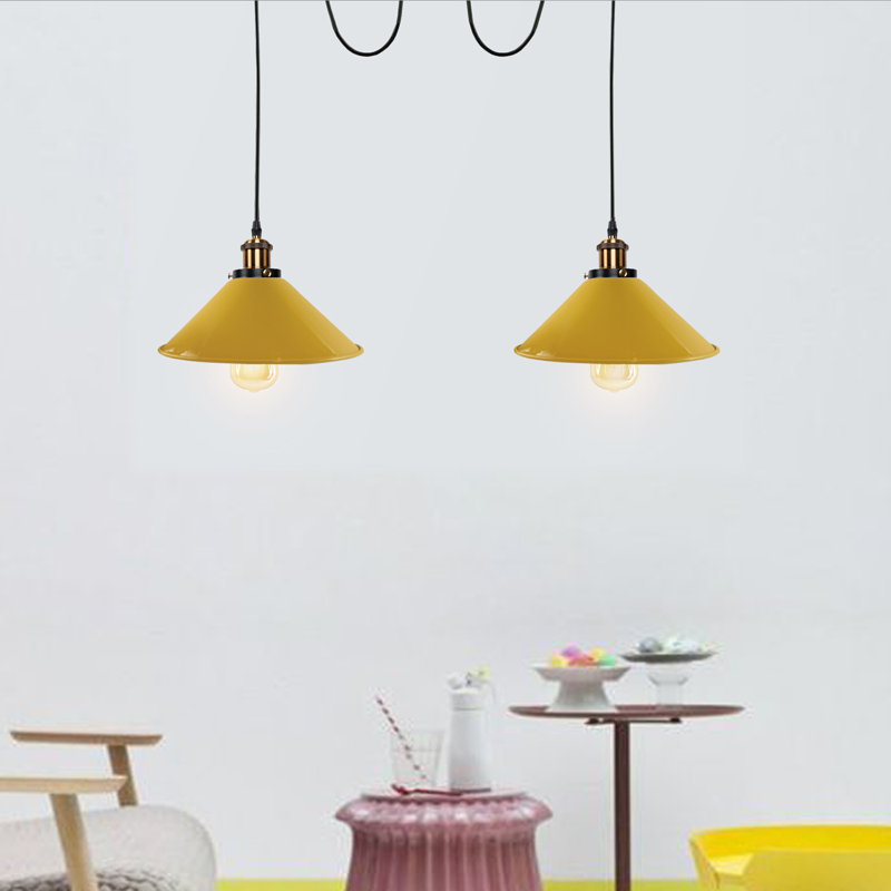 Lofton 2 - Light Cluster Pendant, Yellow
