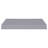 Yuna Floating Wall Shelf Set Of 2, Gray Honeycomb MDF, Metal Accents, 16 Inch-118032668-125883512