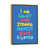 Toile encadrée d'or