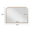 Commode miroir beige chêne