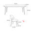 Luxury modern simple creative dining table sets-106325717