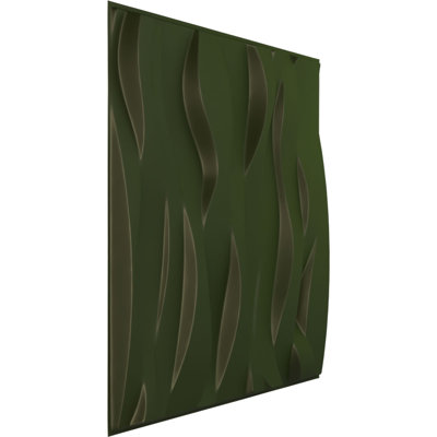 19 5/8"W x 19 5/8"H Riverbank EnduraWall Decorative 3D Wall Panel, UltraCover (Covers 2.67 Sq. Ft.)