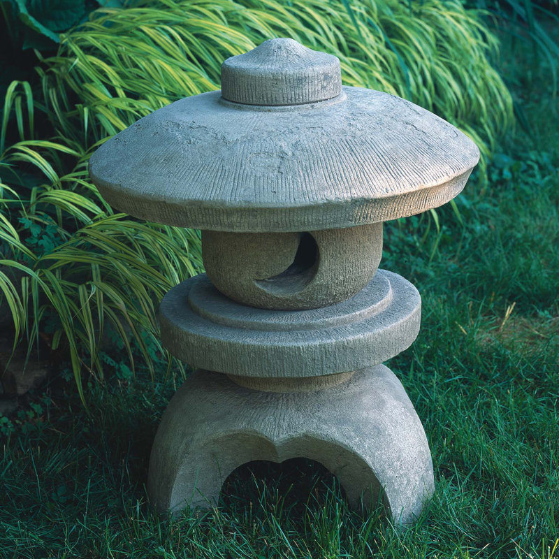 Morris Round Pagoda Statue, Graystone