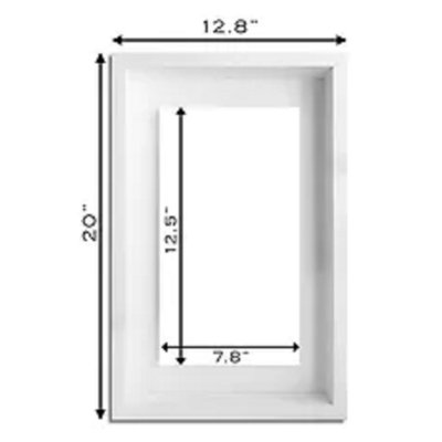 Prit Solid Wood Floater Picture Frame