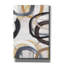  «Dwell 1 Gold Neutral C» par Cheryl Warrick, art mural sur toile, 12 po x 18 po