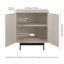 Buffet décoratif 2 portes Whitman-1795072401