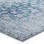 Tapis marocain contemporain bleu / ivoire Chiara-97858249