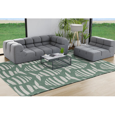 Tapis sauge à tissage plat Loreto