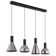 Veronica 1 - Light Matte Black LED Pendant