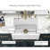 Whitehaus Collection Reversible Double Bowl Fireclay Kitchen Sink with Grid: Three Edge Frame, Plain Front Apron